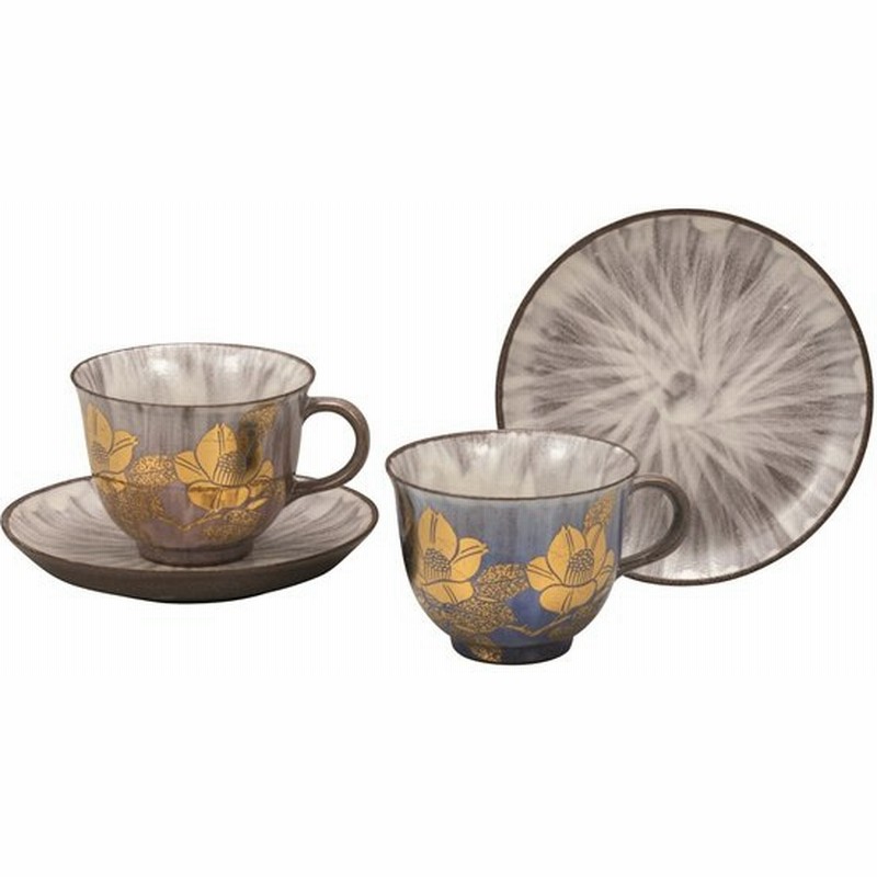 ペアコーヒー 本金山茶花 和モダン マグカップ マグ おしゃれ コップ コーヒーカップ出産内祝い 人気 お見舞い返し 和食器 カフェ風 金婚式 御祝い 通販 Lineポイント最大0 5 Get Lineショッピング