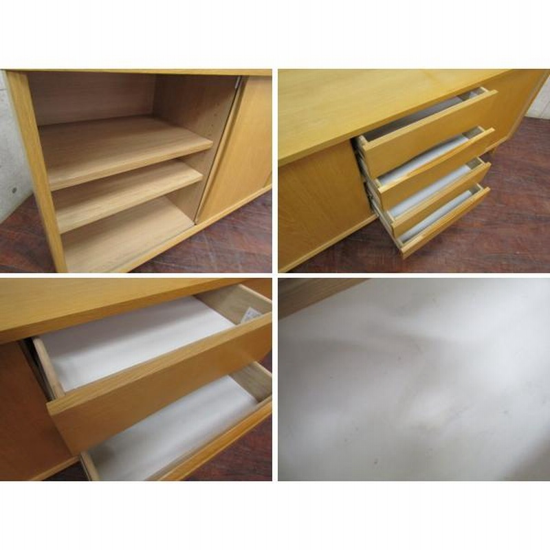 □美品□unico/ウニコ□高級□SIGNE cabinet W1600/シグネ