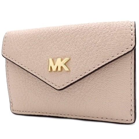MICHAEL KORS ベージュ/ゴールド 三つ折り財布