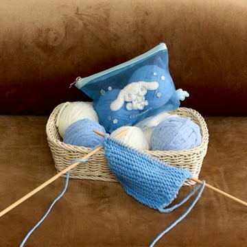 [快速出貨]【CACO】大耳狗透明收納萬用包