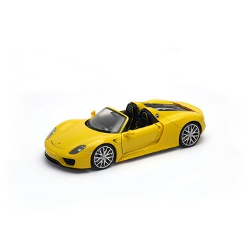 【WELLY 威利】1:24 保時捷 Porsche 918 Spyder 敞篷跑車模型
