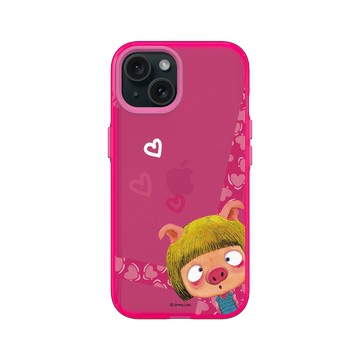 iPhone 15 Clear 粉漾桃 - 幾米 Jimmy Liao - 我不是完美小孩-完美的變質