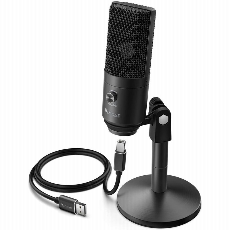 Fifine Usbマイク コンデンサーマイク K670b Usbコンデンサーマイク Usbケーブル Usb Pc パソコン Pc用マイク 高音質 マイク 通販 Lineポイント最大get Lineショッピング