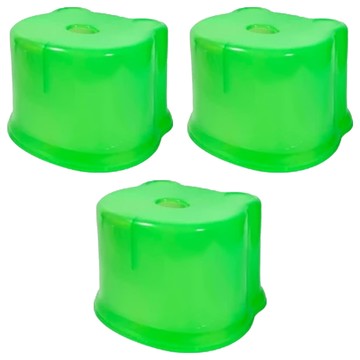 小熊寶寶椅 聚丙烯(PP)材質 26.5x22x17cm 台灣產  顏色隨機  3個