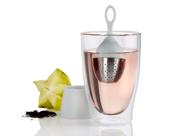 【Simple Zone】德國AdHoc-漂浮濾茶器-深灰