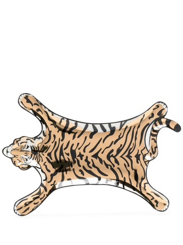 Jonathan Adler - tiger ceramic tray - unisex - ceramic - One Size - Gold