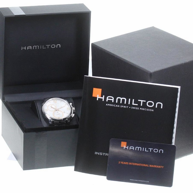 HAMILTON　ハミルトン ジャズマスター　クロノグラフ H326120 ハミルトン ジャズマスター クロノグラフ H326120 CASE#6379