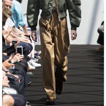 MRLEE自主風格17ss秀款工裝褲權志龍GD nihken同款男士工裝褲(限)