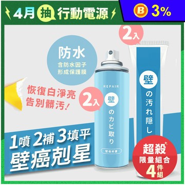 日本熱銷牆壁修補膏/壁癌防水噴霧 謝祖武推薦