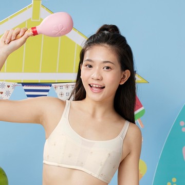 嬪婷-學生系列-ACE ICE涼爽纖維 AA70-85罩杯第二階段內衣(沙灘白) BB1632CR