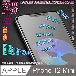 iPhone 12 mini 貼 iPhone 12 Mini 鋼化玻璃膜螢幕保護貼