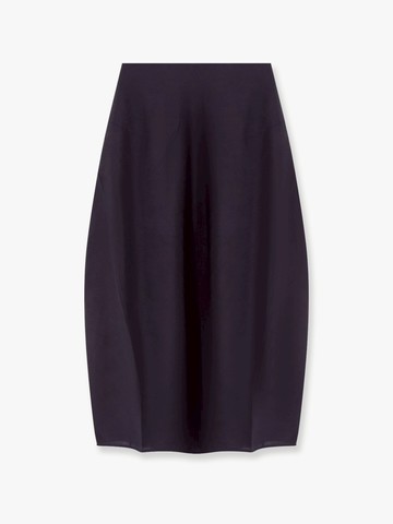 Parachute silk blend skirt - TOTEME - gender_Woman