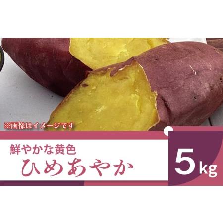 ふるさと納税 BZ-2  2023年度産　鮮やかな黄色のさつまいも　ひめあやか　5kg 茨城県行方市