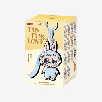 POPMART POPMART 泡泡瑪特 拉布布 LABUBU 心底密碼系列-搪膠毛絨掛件盲盒A-M