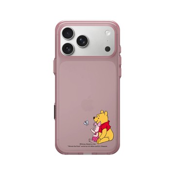 iPhone 17 Pro Max Clear (相機按鈕) 晶醺玫 - 迪士尼-小熊維尼 Disney Winnie The Pooh - 友尼真好