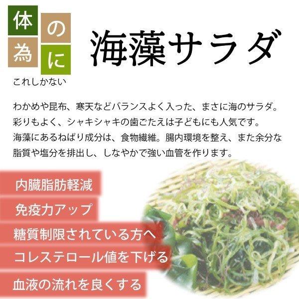 海藻サラダ ２００g わかめ 茎わかめ 赤のり 寒天 昆布 とさかのり