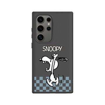 Galaxy S24 Ultra SolidSuit 黑 - 史努比 Snoopy - 吶喊