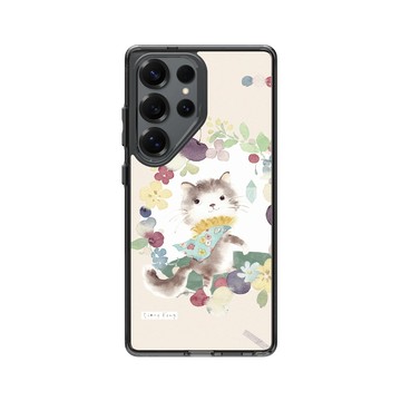 Galaxy S25 Ultra Clear 酷墨灰 - 涼丰 LiangFeng - 跟我走貓咪