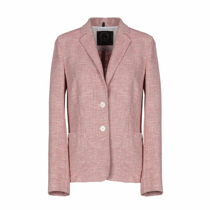 T Jacket By Tonello テーラードジャケット ピンク L コットン 54 アクリル 28 ナイロン 17 ポリウレ 通販 Lineポイント最大1 0 Get Lineショッピング