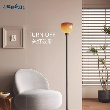 法式中古客廳 落地燈 沙發旁高級感臥室 床頭氛圍裝飾藝術美學燈 立式[PP0522061]
