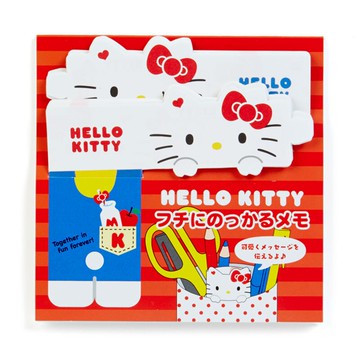 真愛日本 18031000020  裝飾便條組-KT加ACA 三麗鷗 kitty 凱蒂貓 筆筒裝飾便條