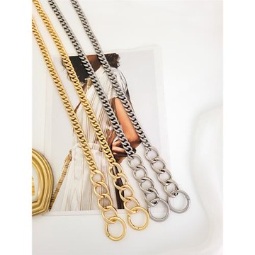 適用古馳蔻馳Coach小情書包粗鏈條改造包肩帶腋下包肩帶替換斜挎