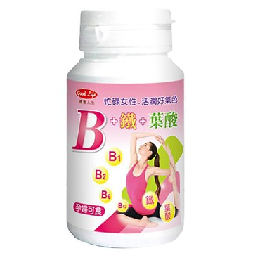 得意人生 女性B+鐵(30粒/瓶) [大買家]