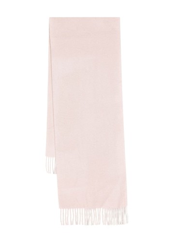 N.Peal - cashmere fringed woven scarf - unisex - Cashmere - One Size - Pink