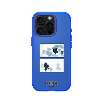 iPhone 16 Pro Clear 激光藍 - Jujutsu Kaisen 咒術迴戰 S2 - 懷玉・玉折劇照系列-五條悟＆夏油傑雨天款