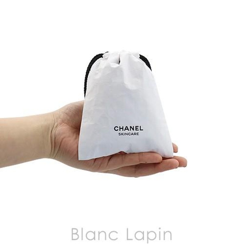 CHANEL シャネル ノベルティ 巾着 ポーチ ホワイト - メイク道具