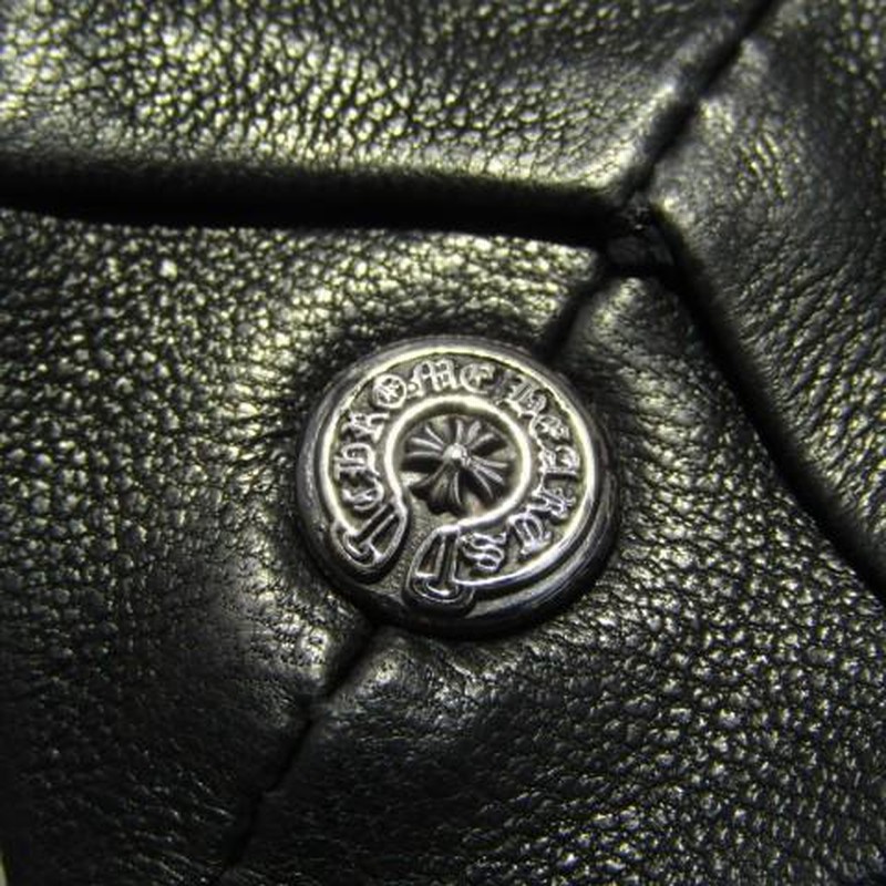 美品 CHROME HEARTS クロムハーツ ネクタイ スキニー CHプラス ナロー