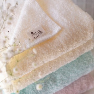 吸水氣墊毛巾三入組-棉花糖款(三色) 三色各一