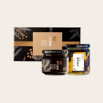 【oo-muâ-á烏麻籽】雙拌醬禮盒