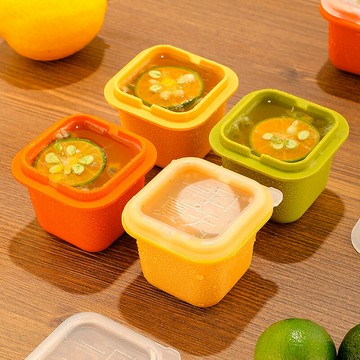 冰塊模具百香果分裝神器冷凍冰塊小盒子食品級一次性水果茶冷凍盒居家用品 廚房小物