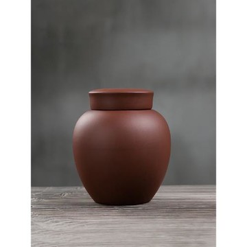 紫砂迷你便攜茶葉罐中式小號小茶倉醒茶罐散裝家用茶罐茶道空罐