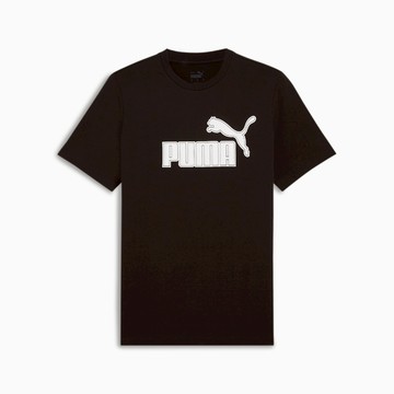 PUMA 基本系列 Club 上衣 短袖 休閒 歐規 男 黑 LOGO 68186101