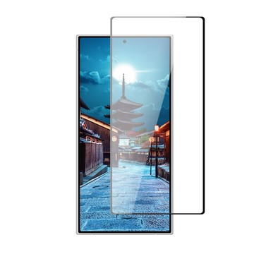 Samsung AGC日本玻璃 保護貼 買一送一【 S24 Ultra】 全覆蓋鋼化玻璃膜 黑框高清透明 9D保護貼 保護膜 防指紋防爆