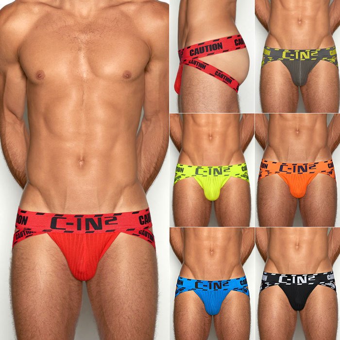 C-IN2 ジョックストラップ CAUTION Jock Strap ケツ割れ サポーター CIN2 シーインツー 男性下着 メンズ下着 パンツ 通販  LINEポイント最大0.5%GET | LINEショッピング