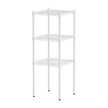 dayneeds 日需百備輕型層架  45 x 45 x 120cm  白色  3層