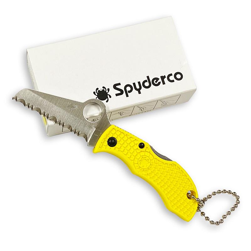 Spyderco マンバグ ソルト シープフット H2鋼材 サビにくいナイフ MYLS