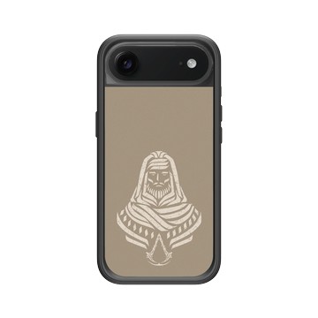 iPhone Air Mod NX -邊框背蓋組合 (相機按鈕) 黑 - Assassin's Creed - Assassin's Creed Mirage® - Basim Sand Figure