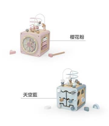 【Label Label】木質探索箱-天空藍/櫻花粉★衛立兒生活館★