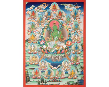 21 度母的智慧與恩典的光明女神