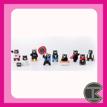 【愛蛋客】4月預購 盒玩 熊本熊盲盒 玩具 熊本熊 公仔 玩具 收藏 娛樂 一中盒8入