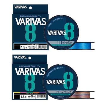 【北京瑞誠】日本VARIVAS 22年新款PE線150米300米裝單色五彩耐磨