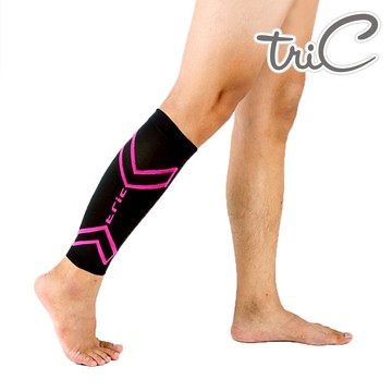 Tric 壓力小腿套-黑桃 PT-K20 台灣製造 專業運動護具 1雙