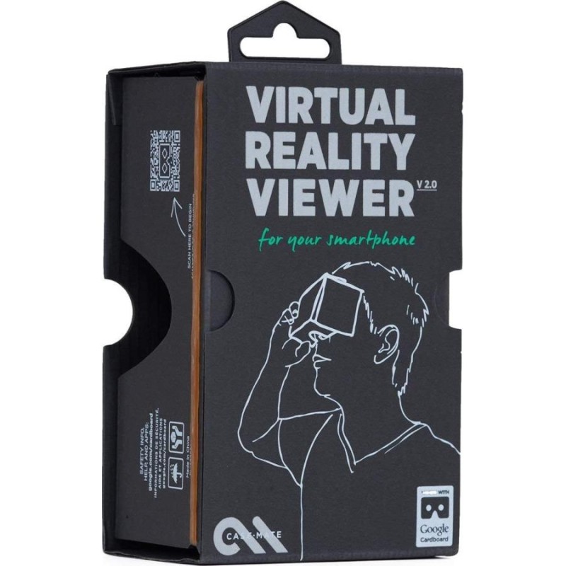 Case-Mate Virtual Reality Viewer V2.0 3D 体験ゴーグル 組み立て式