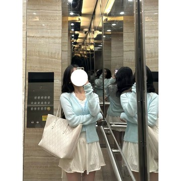 Bag House👜 韆鳥格高級感學生黨上課大容量菱格託特包女休閒百搭單肩手提包潮