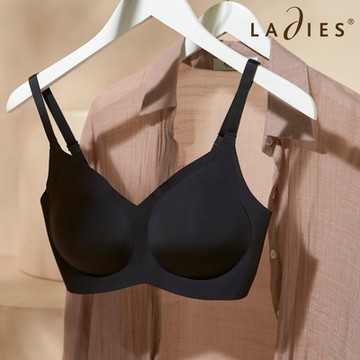 蕾黛絲-衣絲無掛透氣無鋼圈內衣 C.E罩杯 黑色