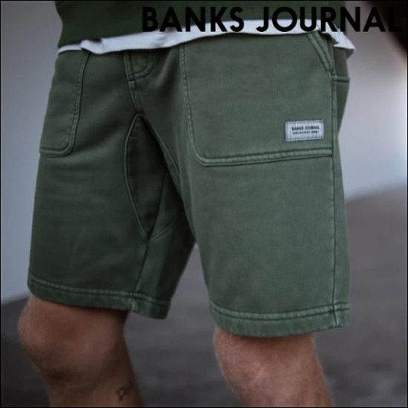 バンクス フリース ウォークショーツ BANKS JOURNAL BIG BEAR FLEECE